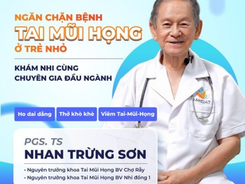 Bác sĩ chữa liệt dây thanh quản giỏi - PGS. BS Nhan Trừng Sơn